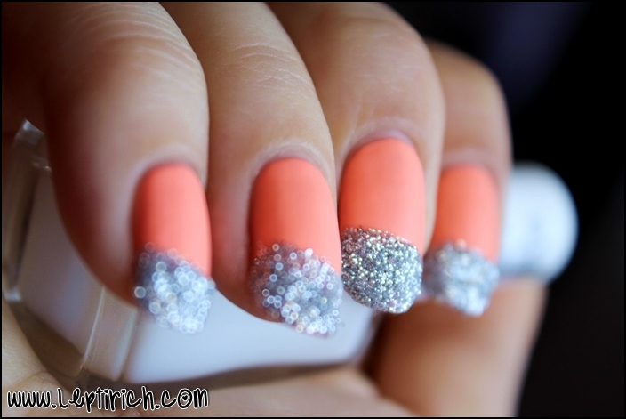 Mat neon with glitter 3