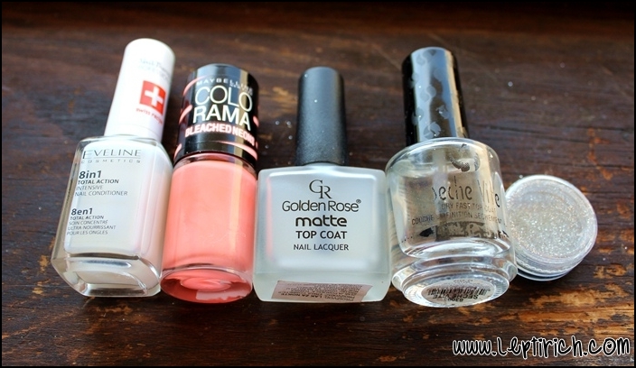 Mat neon with glitter 5