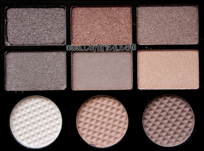 Makeup Revolution palette - Hard Day 1